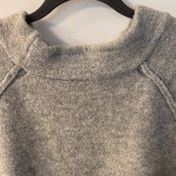 Free People Gray Cowl Neck Sweater - Picture 5 of 5